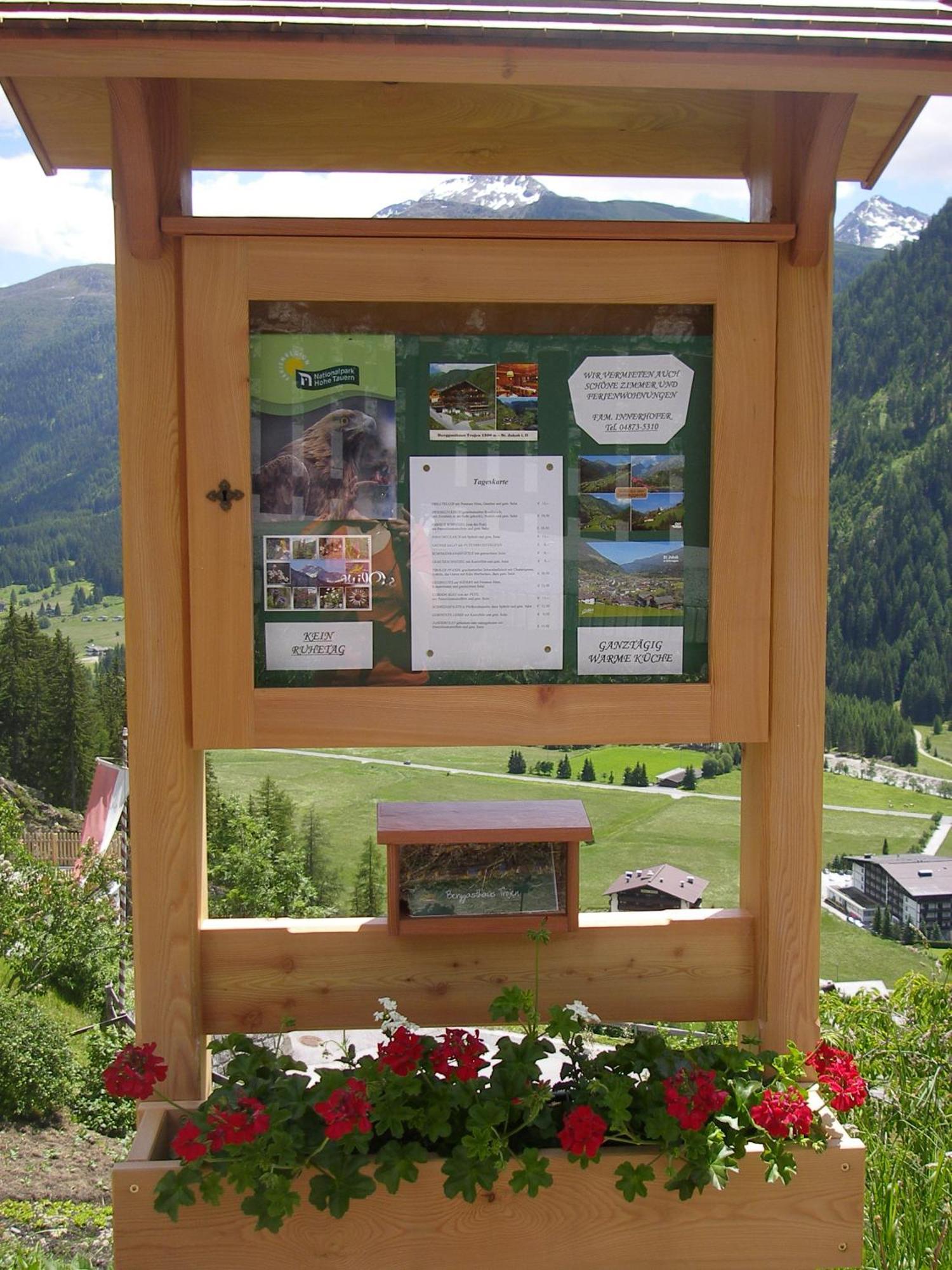 Berggasthaus Trojen Sankt Jakob in Defereggen Buitenkant foto